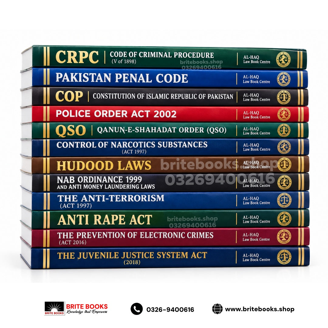 Criminal Bare Acts 2026 Edition (Set of 12)