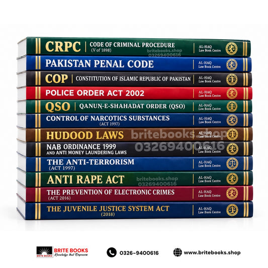 Criminal Bare Acts 2026 Edition (Set of 12)
