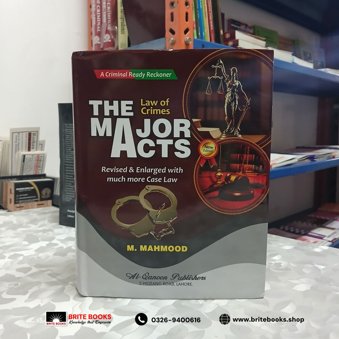 The Major Acts Law of Crimes 2026 by M. Mahmood